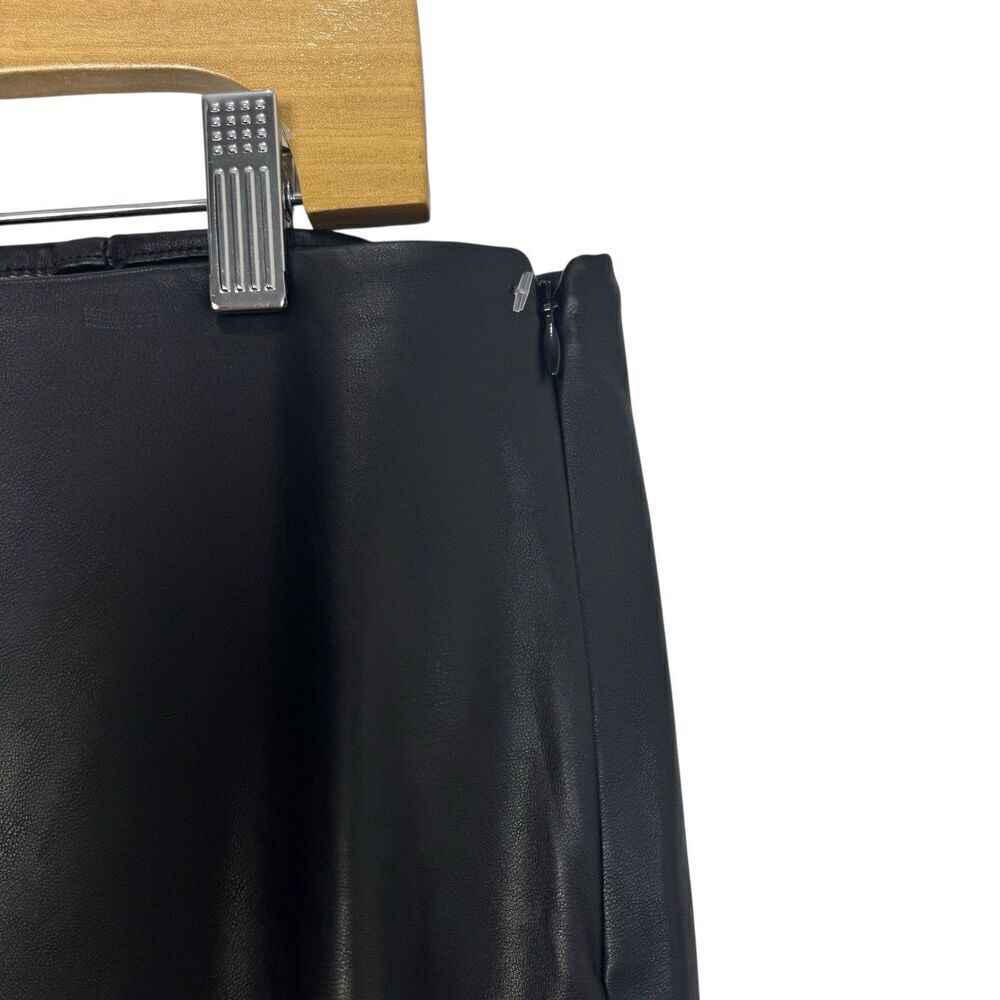 Old Navy Extra High Waisted Faux Leather Pants Womens 18 Tall Office Rock Grunge - Picture 3 of 6